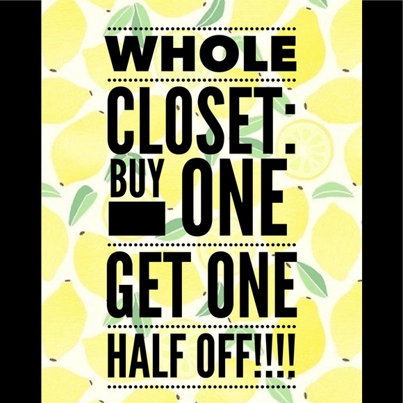 Other - BOGO HALF OFF EVERY WEEKEND